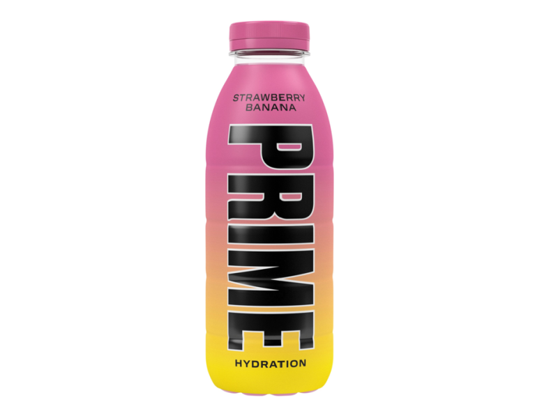 Prime Strawberry Banana - re available in Iceland