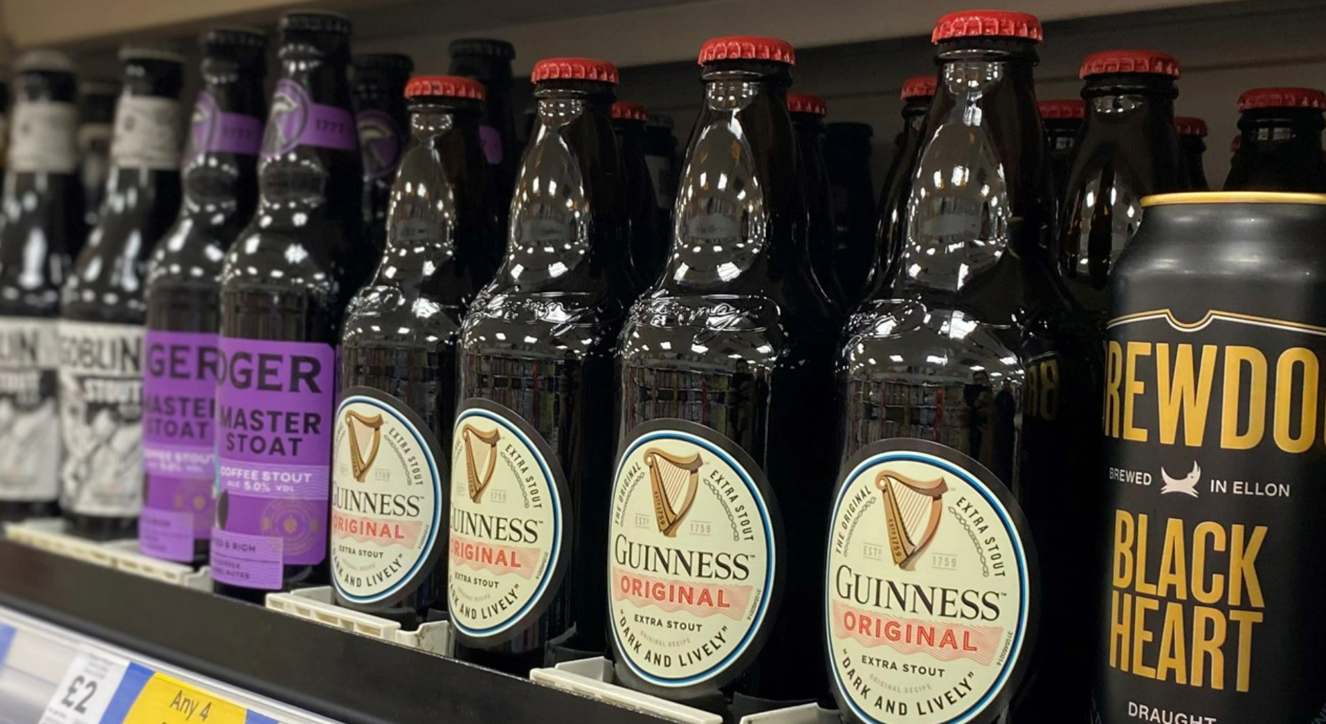 Tesco stout varieties