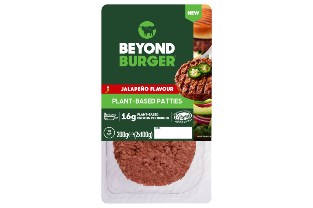 Beyond Meat is tapping into the spice trend with the introduction of a new burger, Beyond Burger Jalapeño.