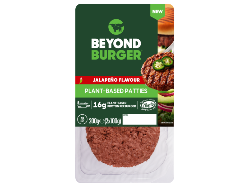 Beyond Meat is tapping into the spice trend with the introduction of a new burger, Beyond Burger Jalapeño.