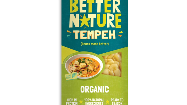 Plant-based brand Better Nature Tempeh has scaled up its Tesco and Ada distribution to land itself the spot as the UK’s fastest-growing wholefood protein brand.