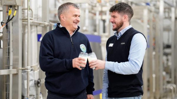 Lidl milk production Wales