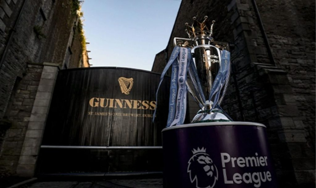 Diageo-owned beer brand Guinness has become the official partnership of the Premier League, with its non-alcoholic beer line spotlighting responsible drinking during the season.