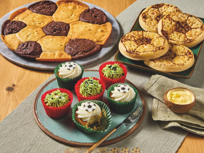 Morrisons football-themed food