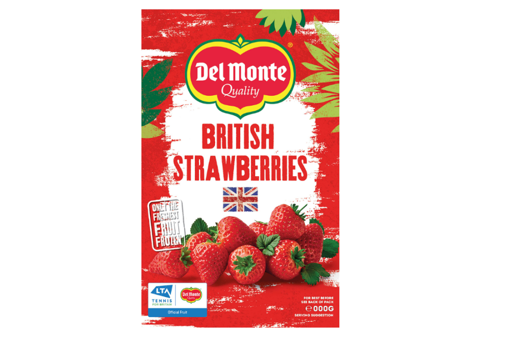 Del Monte has launched frozen British Strawberries exclusively in Iceland stores across the UK.