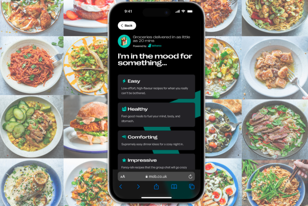 Deliveroo x Mob Kitchen