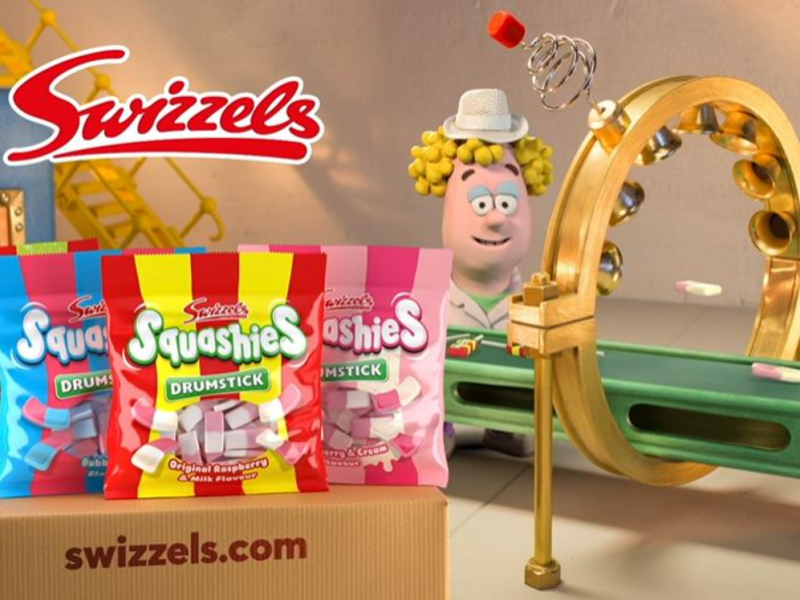 Swizzels brand Squashies TV campaign