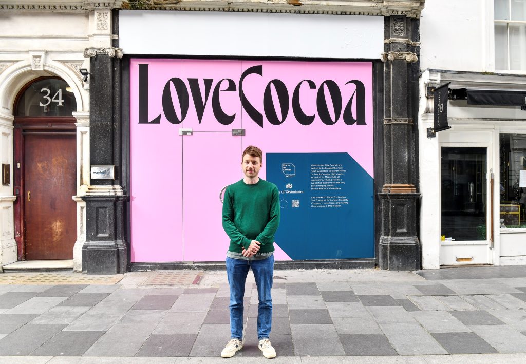 Love Cocoa owner James Cadbury