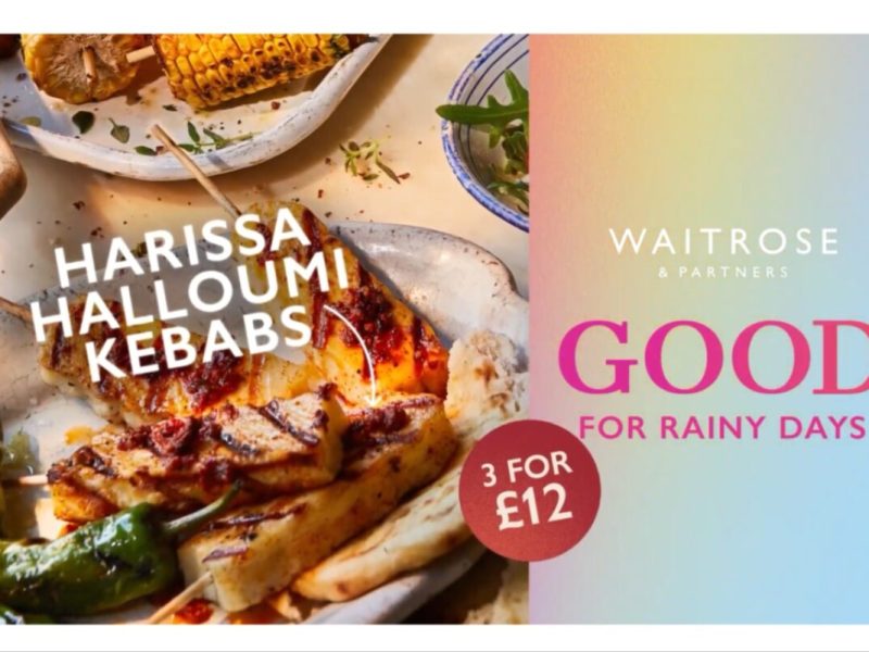 Waitrose has launched geo-targeted hyperreactive campaign in the form of weather-changing adverts as it embraces the "notoriously variable" British summer.
