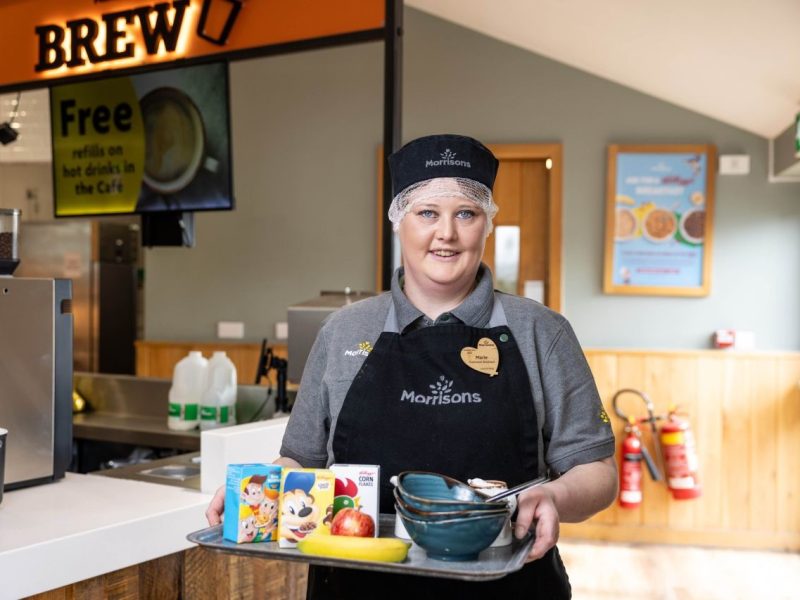 Morrisons has launched free breakfast clubs in its cafés across the UK in a new partnership with Kellogg's.