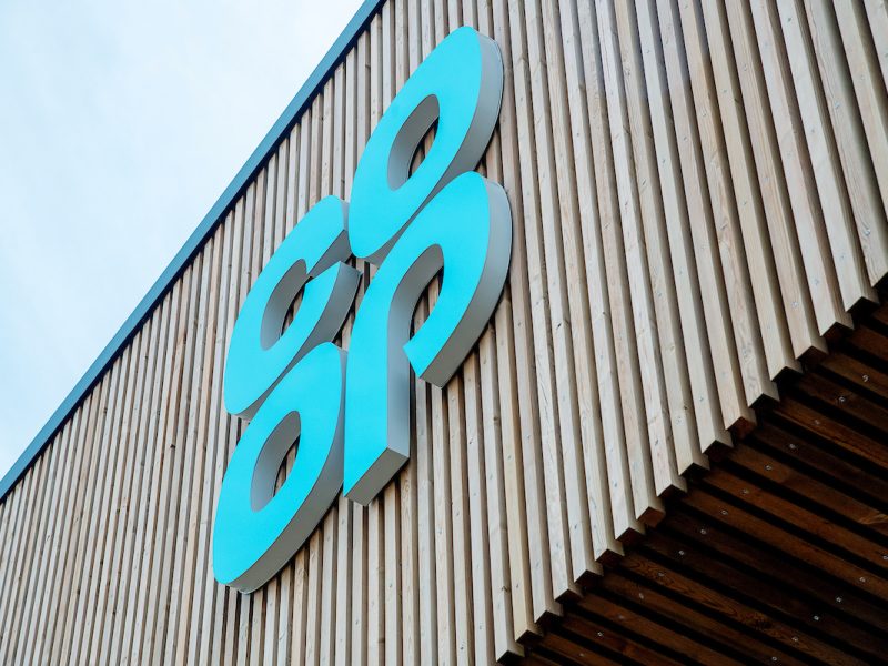 Co-op sign