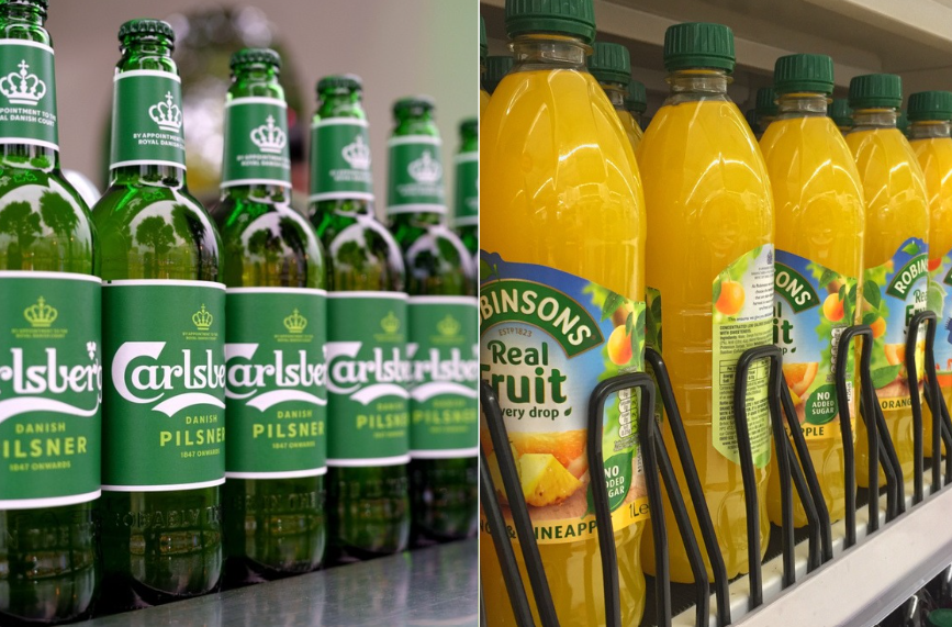 Carlsberg x Britvic brand Robinsons