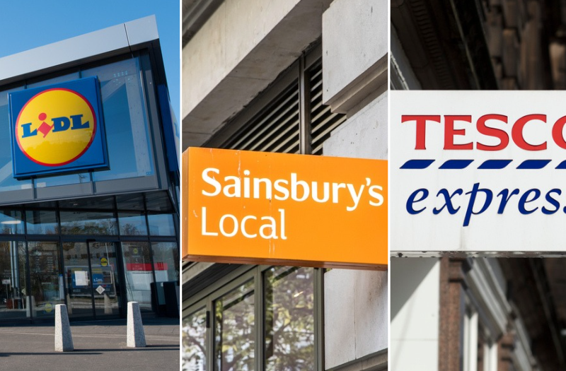 Lidl x Sainsbury's x Tesco