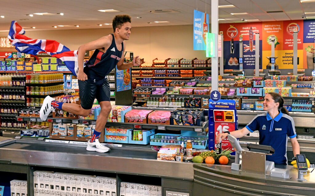Aldi is set to reimburse shoppers if they miss ParalympicsGB gold medal moments while shopping in-store at the discounter.
