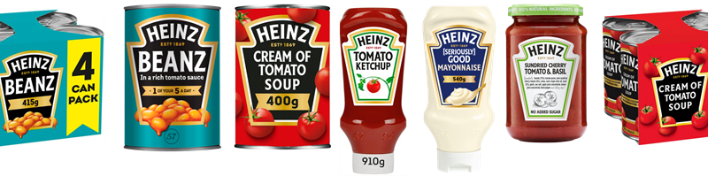 Sainsbury's has slashed the price of 185 Heinz essential products in a new promotional campaign.