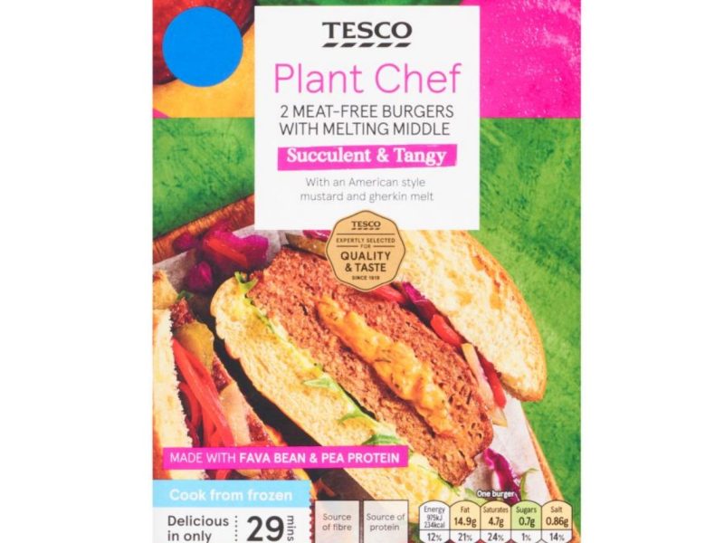 Tesco has recalled its own-brand “melt in the middle” meat-free burgers burgers over fears they might be too hot.