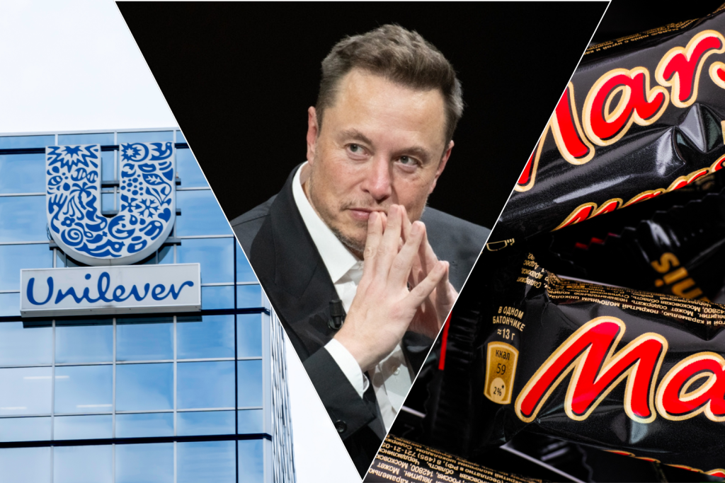 Unilever and Mars sued by Elon Musk's X over boycott claims
