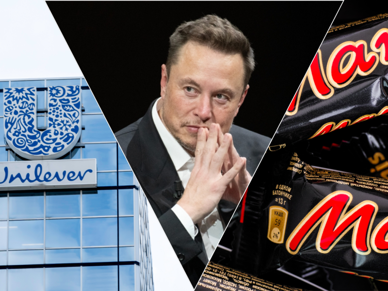 Unilever and Mars sued by Elon Musk's X over boycott claims