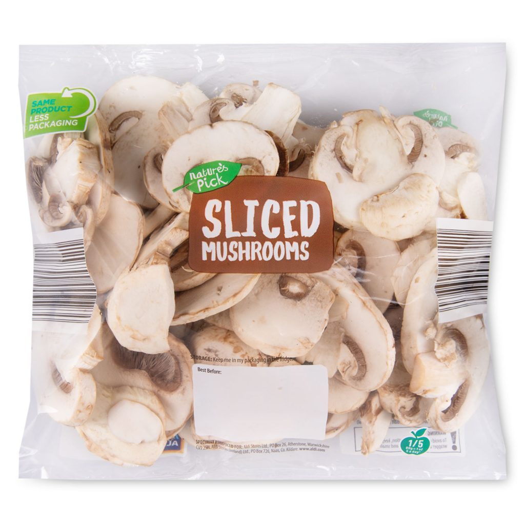 Aldi is trialling the removal of pulp trays and punnets from the packaging on multiple of its fruit and vegetable products.