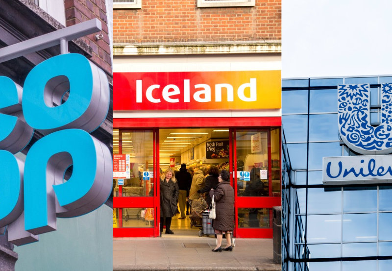 Co-op x Iceland x Unilever