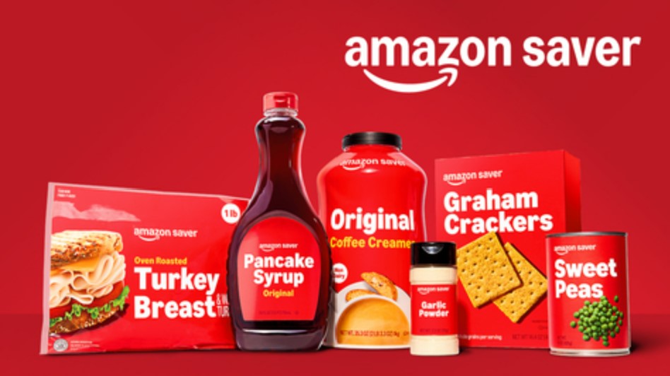 Amazon has launched a new own-brand budget-friendly food line called Amazon Saver, in its latest grocery drive.