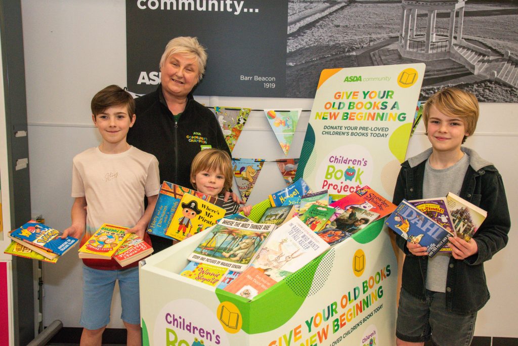 Asda is inviting shoppers to donate pre-loved children’s books to distribute them back into local communities as part of its new nationwide scheme.