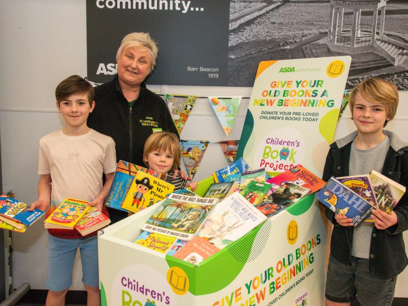 Asda is inviting shoppers to donate pre-loved children’s books to distribute them back into local communities as part of its new nationwide scheme.