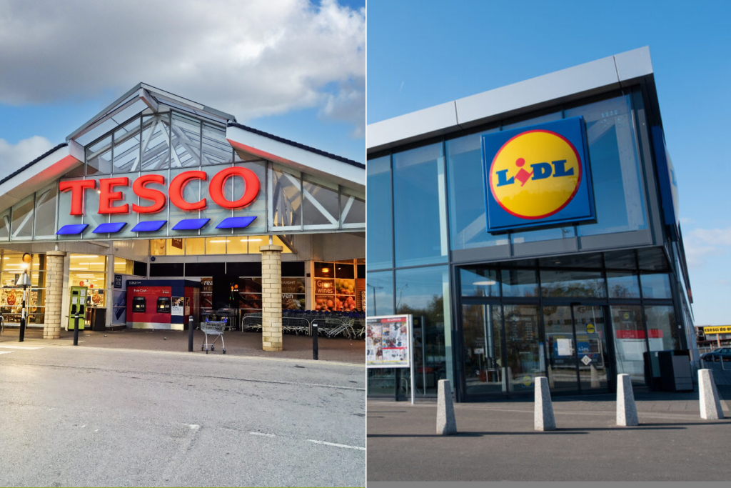 Tesco Lidl