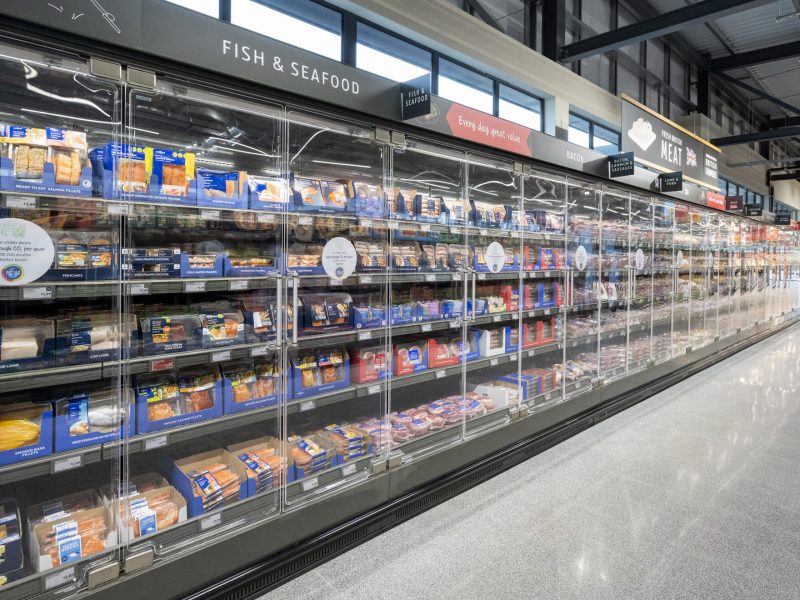 Aldi seafood aisle