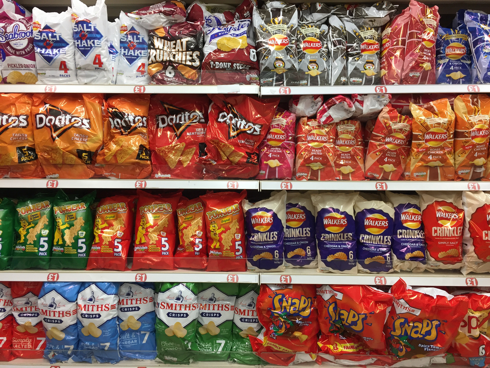 Crisps supermarket - re HFSS