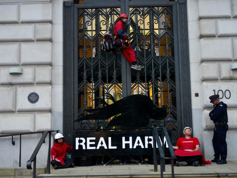 Greenpeace protest Unilever