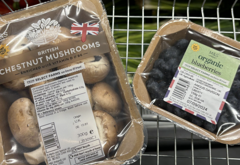 M&S new packaging