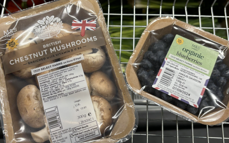 M&S new packaging
