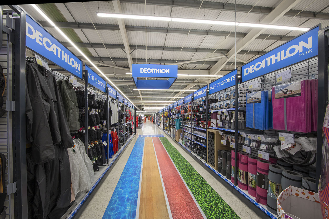 Asda has partnered with sportswear retailer Decathlon to expand its George.com sportswear range.