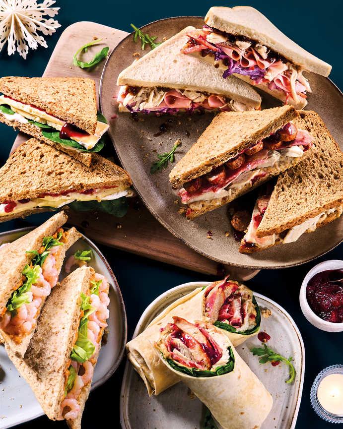 Asda Christmas sandwiches