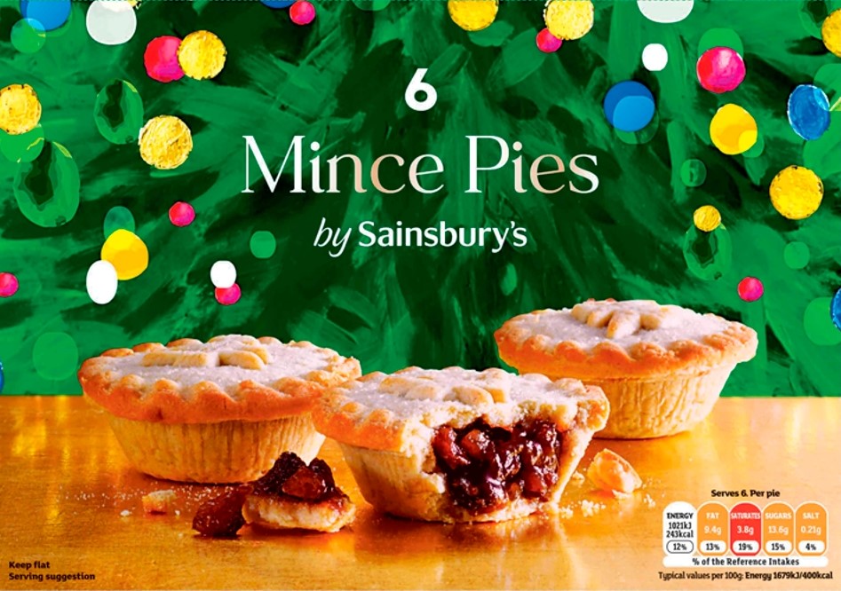 Sainsbury's mince pies