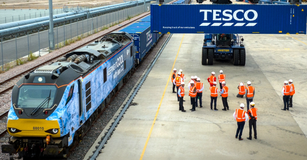 Tesco train