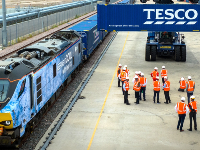 Tesco train