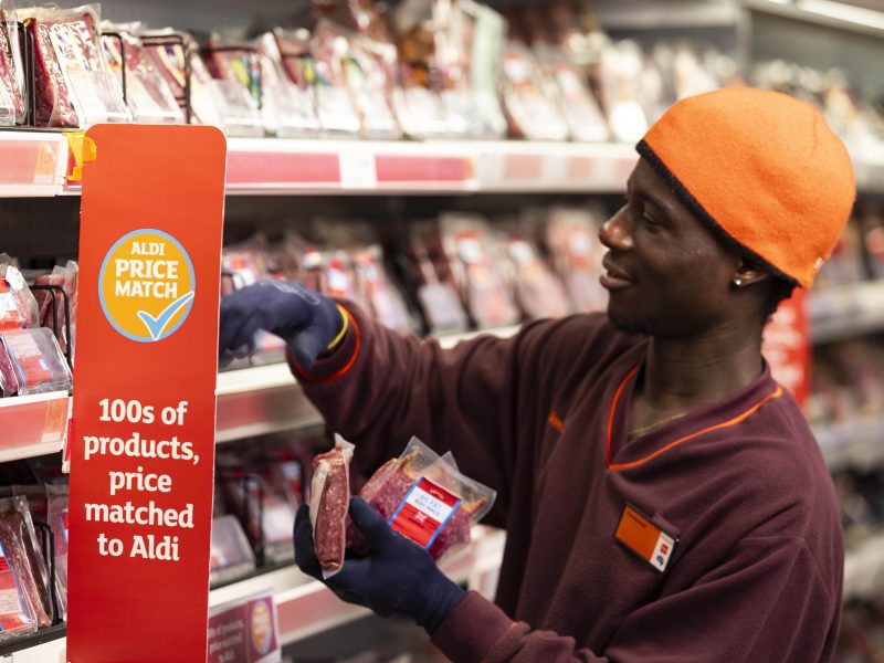 Sainsbury's Aldi price match