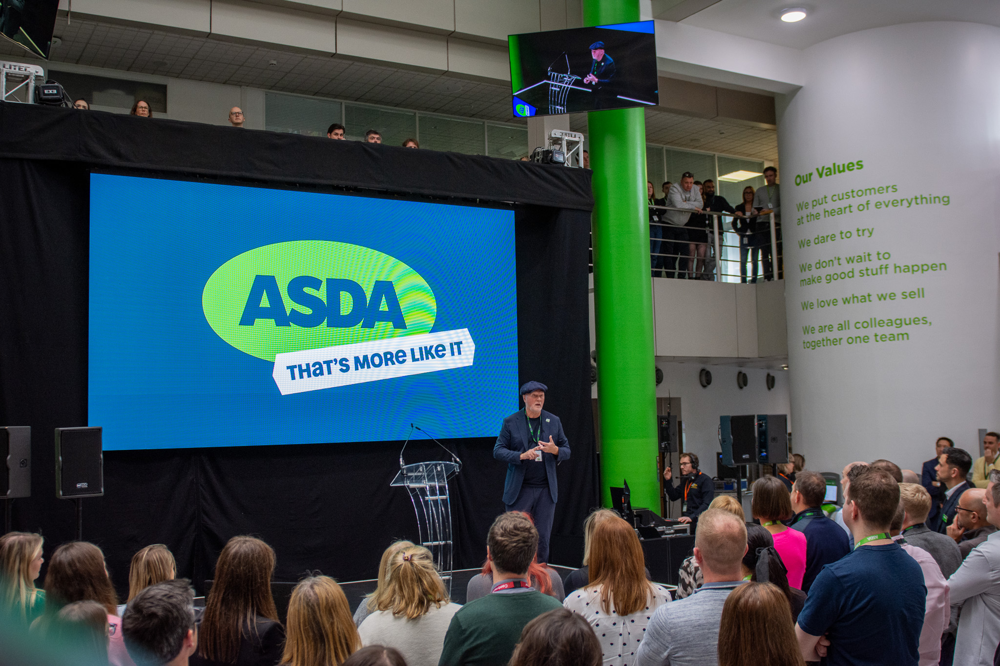 Asda chair Allan Leighton