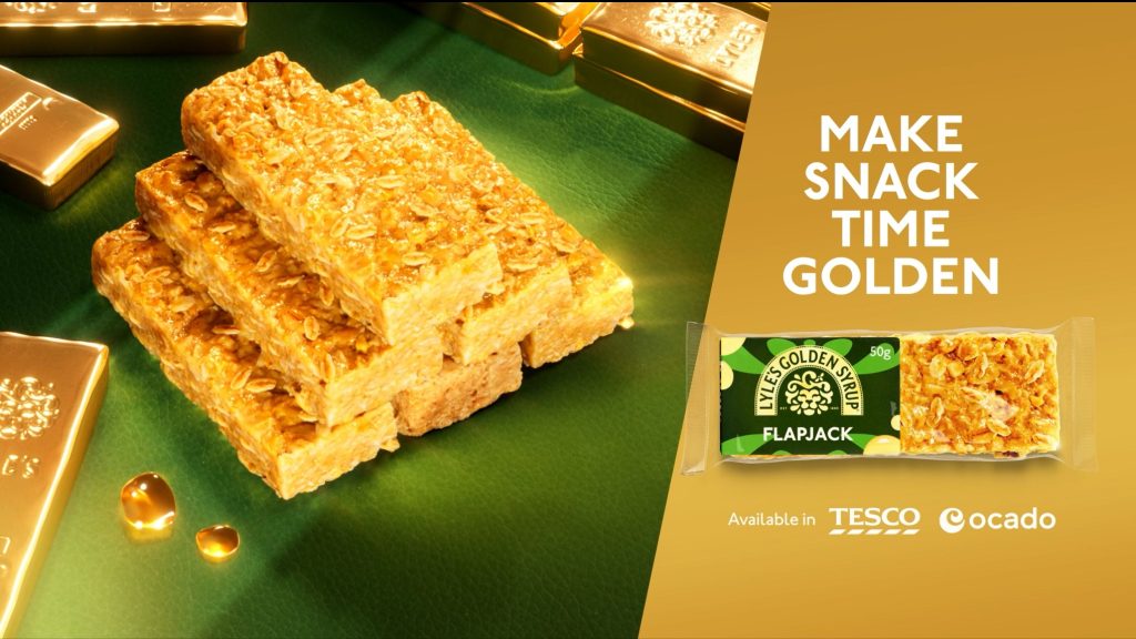Lyle's Golden Syrup has launched a new campaign to celebrate the national rollout of its new flapjack range.