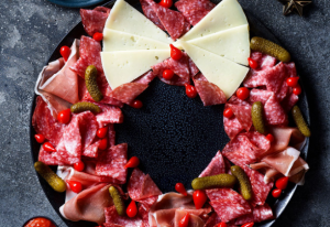 Asda's 'Charcuter-wreath'