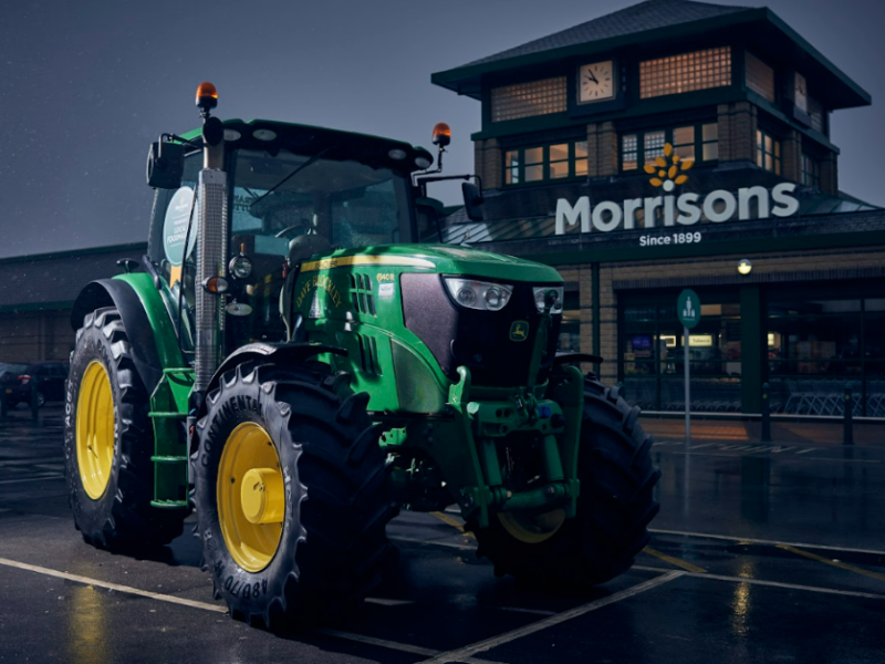 Morrisons tractor