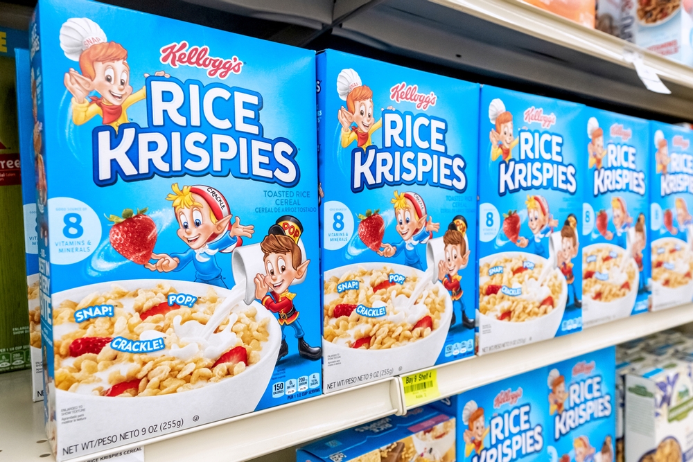 Rice Krispies - WK Kellogg brand