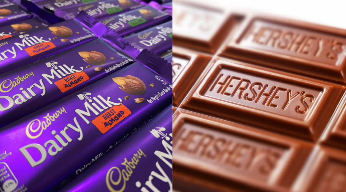 Cadbury Mondelez x Hershey