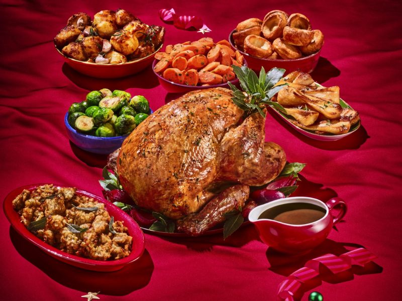 Tesco Christmas dinner