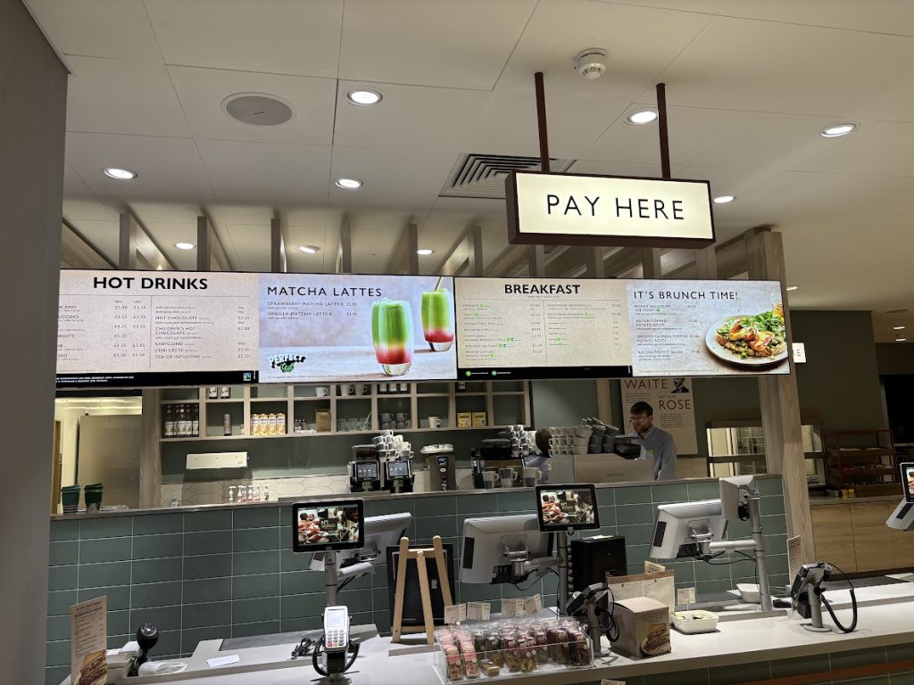 Waitrose matcha cafe