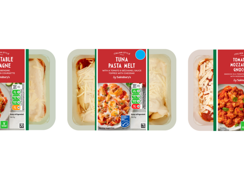 Sainsbury's Italian ready meals