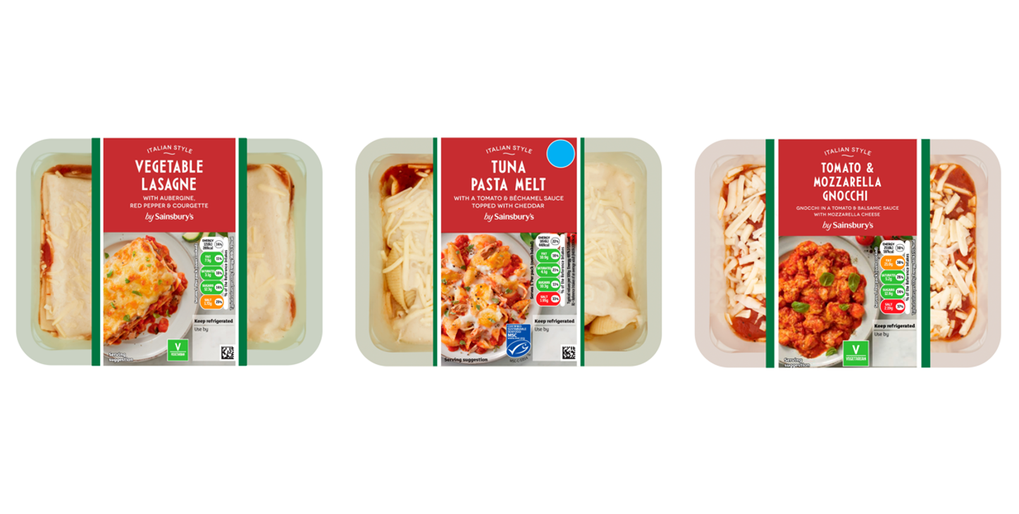 Sainsbury's Italian ready meals