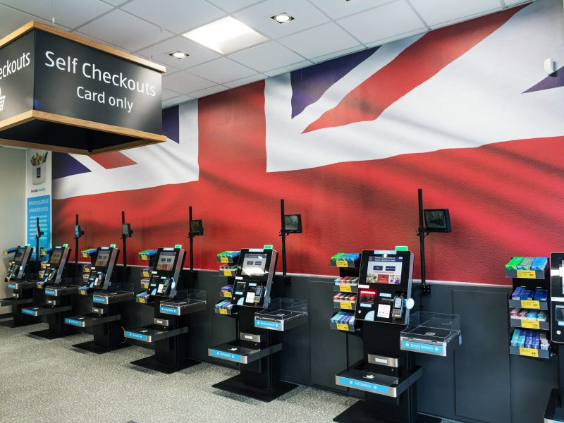Aldi self-checkouts
